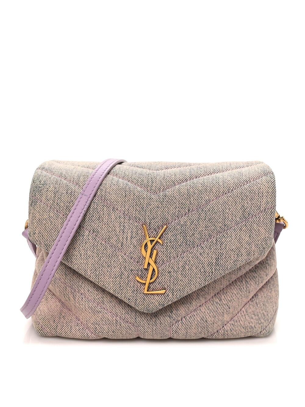 Saint Laurent Denim Y Quilted Toy #319715S13B